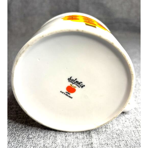 Vintage Dolphin Fine China from Japan Mid-Century Mod Eve's Delight soup coffee - Picture 6 of 6